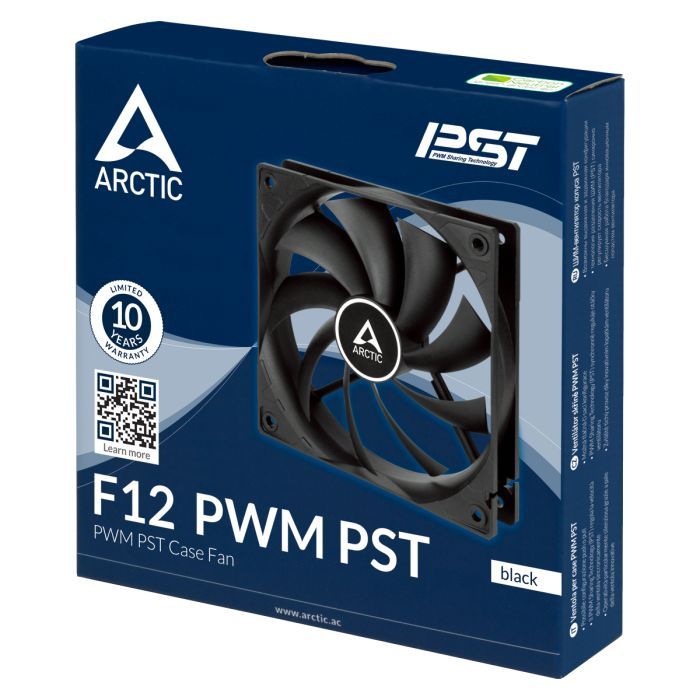 Кулер для корпуса Arctic F12 PWM PST (ACFAN00200A) изображение 4