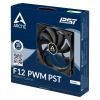 Кулер для корпуса Arctic F12 PWM PST (ACFAN00200A) изображение 4