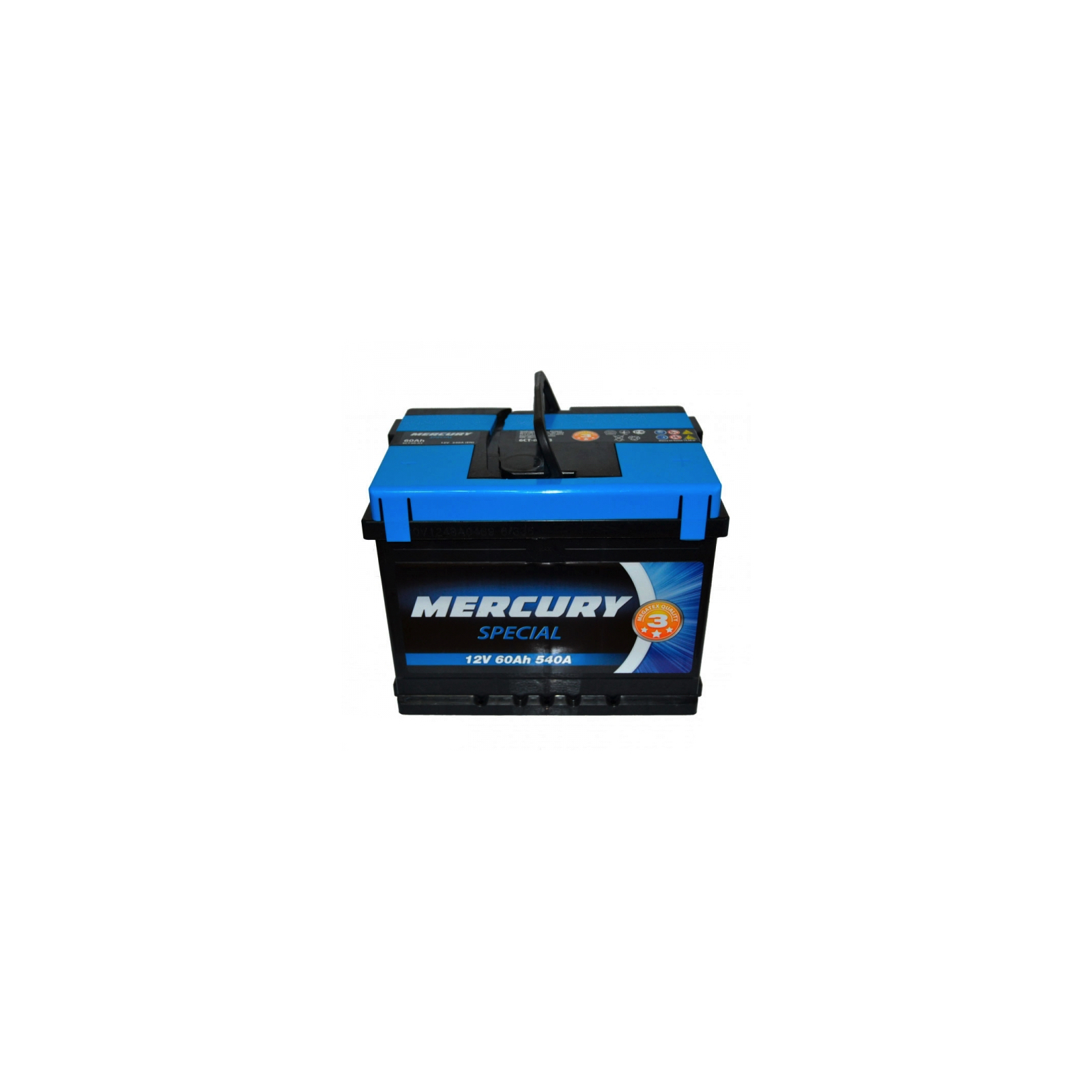 Аккумулятор автомобильный MERCURY battery SPECIAL 60Аh (25920)