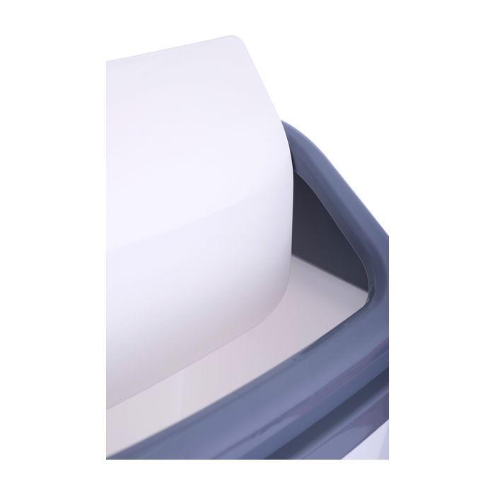 Контейнер для сміття Violet House 0099 White-Grey 20 л (0099 WHITE -GREY с/кр.20 л) зображення 3