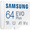 Карта памяти Samsung 64GB microSDXC class 10 EVO PLUS UHS-I (MB-MC64KA/RU) изображение 3