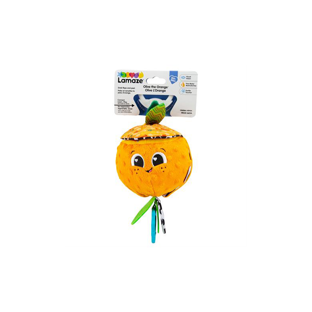 Іграшка на коляску Lamaze Апельсинка з прорізувачем (L27384) зображення 2