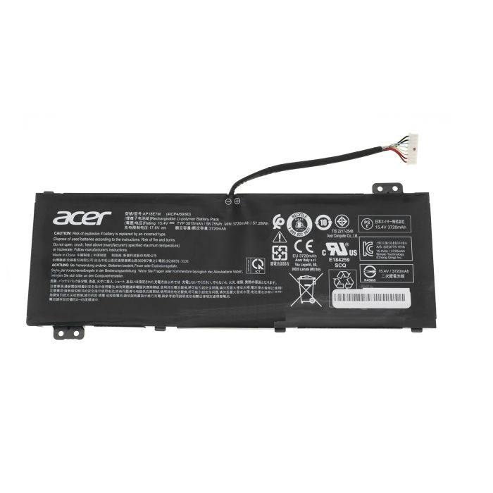 Аккумулятор для ноутбука Acer AP18E7M Aspire A715, 3815mAh (58.75Wh), 4cell, 15.4V, Li-Pol (A47699)