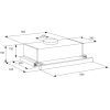 Витяжка кухонна Jantar TLK 650 LED 60 BL зображення 12