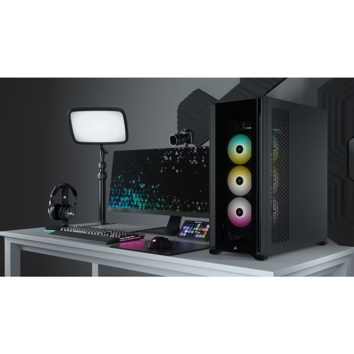 Корпус Corsair iCUE 7000X RGB Tempered Glass Black (CC-9011226-WW) изображение 10