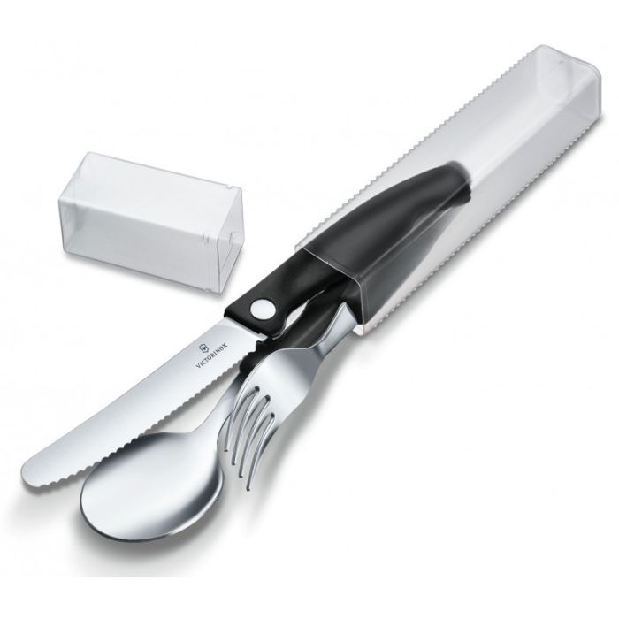 Набір столових приборів Victorinox SwissClassic Table Set 3 шт Black (6.7192.F3) зображення 2