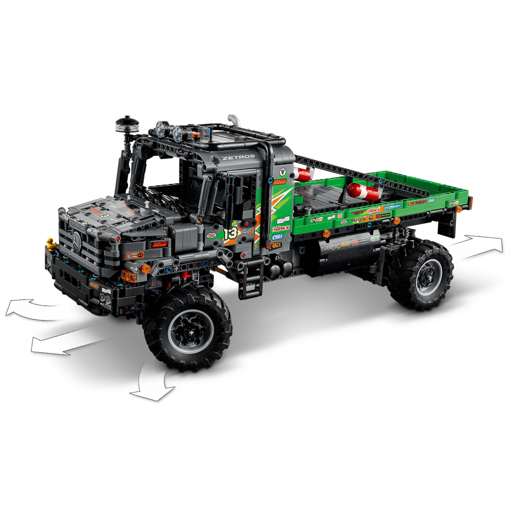 Конструктор LEGO Technic Повноприводна вантажівка-позашляховик Mercedes-Benz (42129) зображення 10