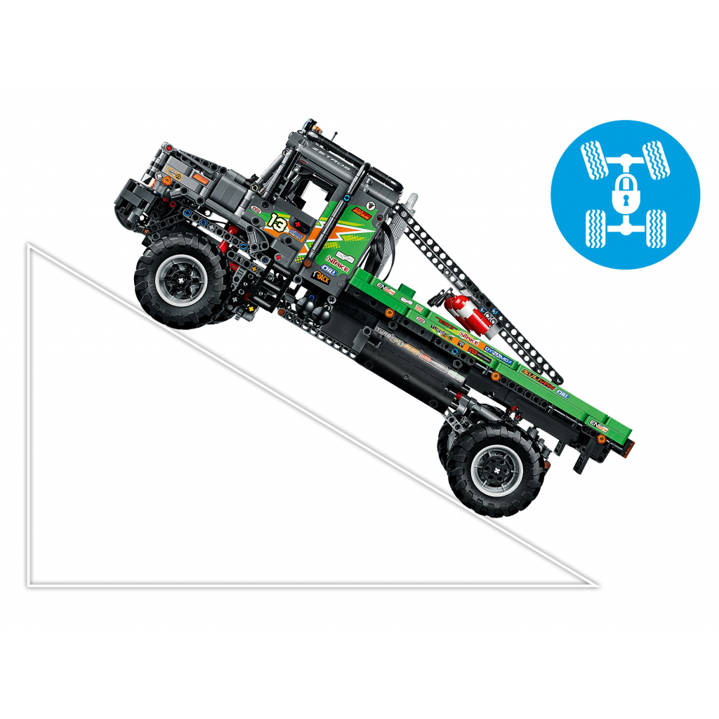 Конструктор LEGO Technic Повноприводна вантажівка-позашляховик Mercedes-Benz (42129) зображення 11