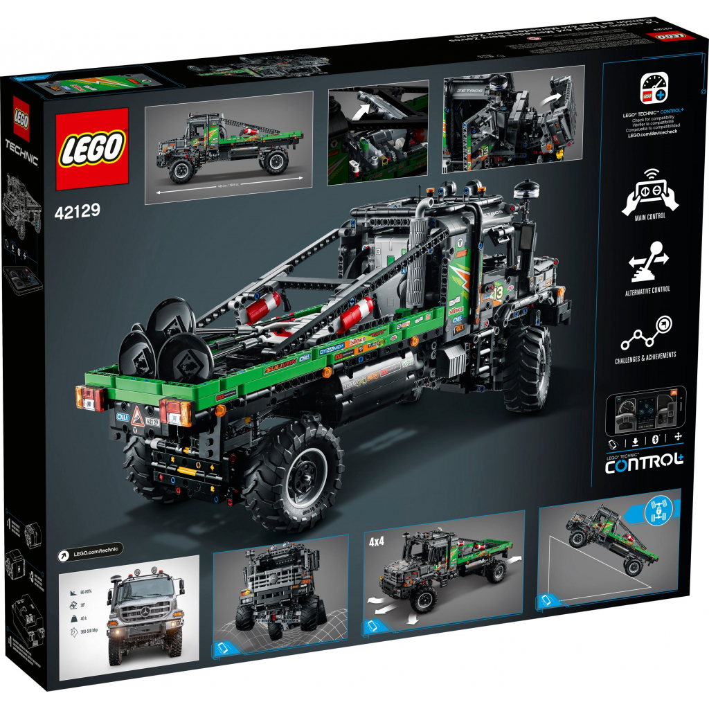 Конструктор LEGO Technic Повноприводна вантажівка-позашляховик Mercedes-Benz (42129) зображення 12