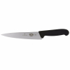 Кухонный нож Victorinox Fibrox Carving 19 см Serrated Black (5.2033.19)