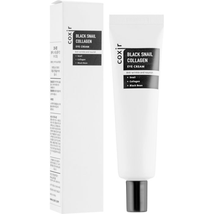Крем для кожи вокруг глаз Coxir Black Snail Collagen Антивозрастной 30 мл (8809080826317)