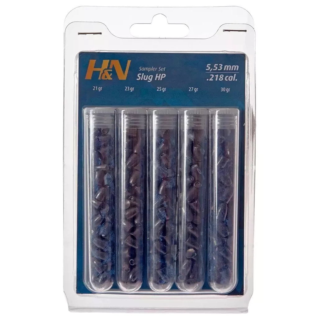 Пульки H&N Slug Sampler Test Set 5,53 мм (99985530005)