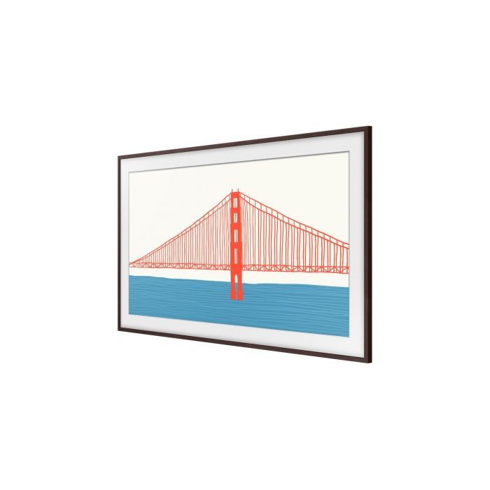 Сменная рамка для ТВ Samsung The Frame VG-SCFA50BWBRU Dark Brown (Темно коричневий) (VG-SCFA50BWBRU) изображение 3