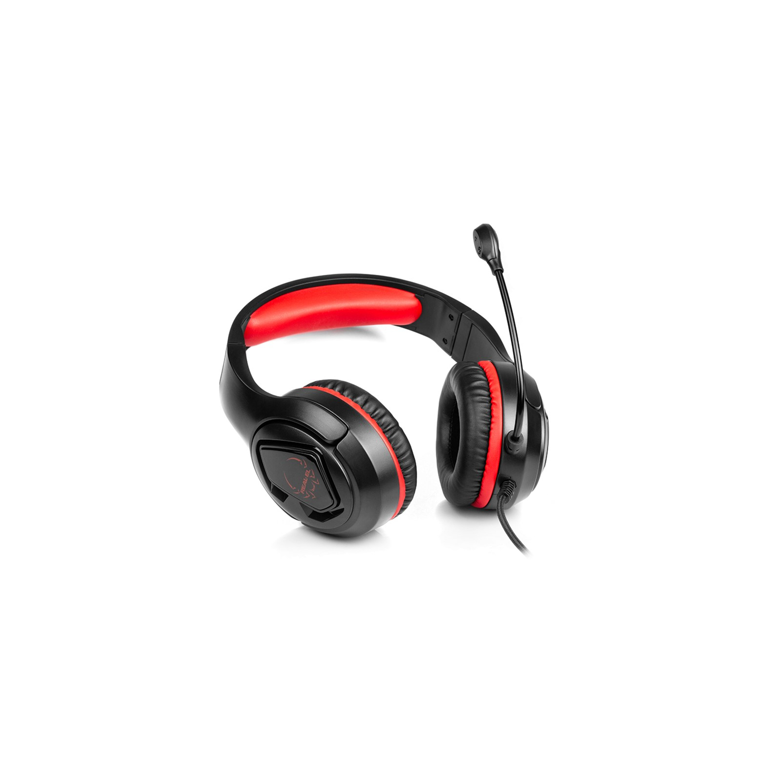 Навушники REAL-EL GDX-7590 Black-Red зображення 4