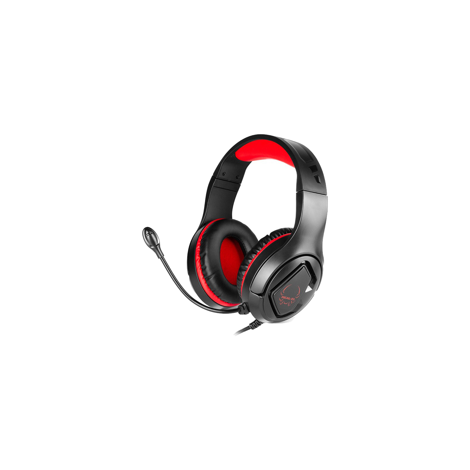 Навушники REAL-EL GDX-7590 Black-Red