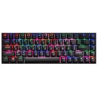 Клавиатура 2E GAMING KG380 RGB 68key Gateron Brown Switch BT/USB Black (2E-KG380UBK-BR)