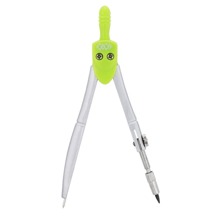 Циркуль ZiBi BASIS в твердом футляре , зеленый KIDS Line (ZB.5301BS-04) изображение 2