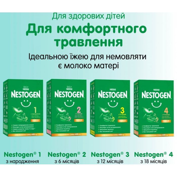 Детская смесь Nestogen 2 с лактобактериями L. Reuteri от 6 мес. 1 кг (7613287110046) изображение 4