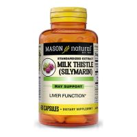 Травы Mason Natural Расторопша (Силимарин), Milk Thistle (Silymarin), 60 капсул (MAV-12995) > цены в Киеве и Украине Травы Mason Natural Расторопша (Силимарин), Milk Thistle (Silymarin), 60 капсул (MAV-12995)
