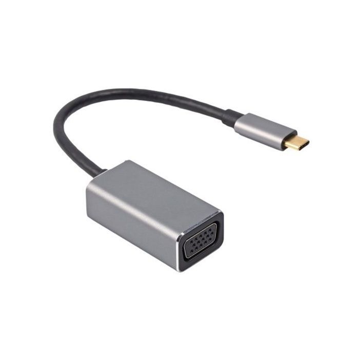 Переходник USB-C to VGA Viewcon (TE388)