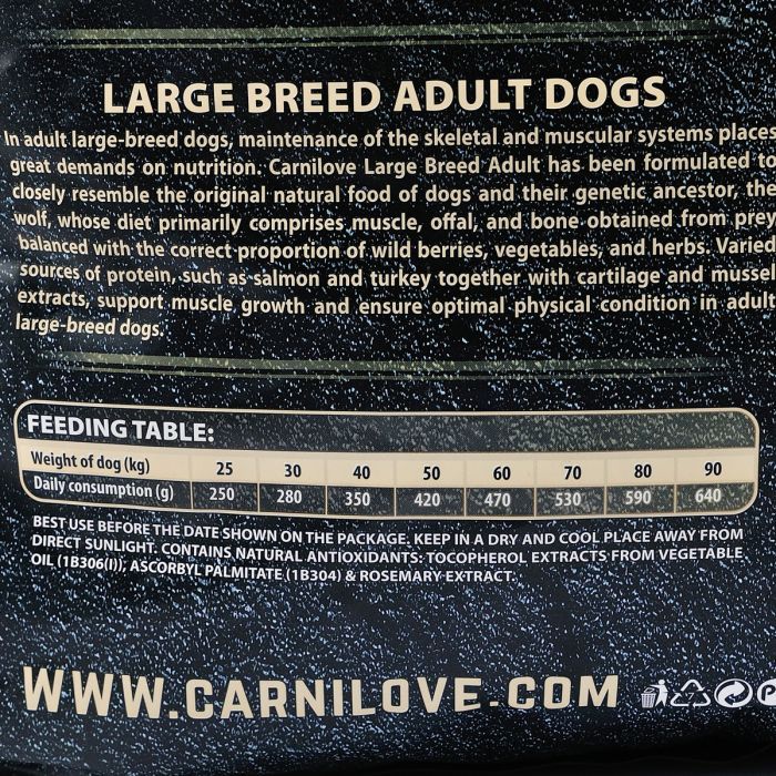 Сухий корм для собак Carnilove Adult Large Breed Salmon and Turkey 12 кг (8595602508945) зображення 3