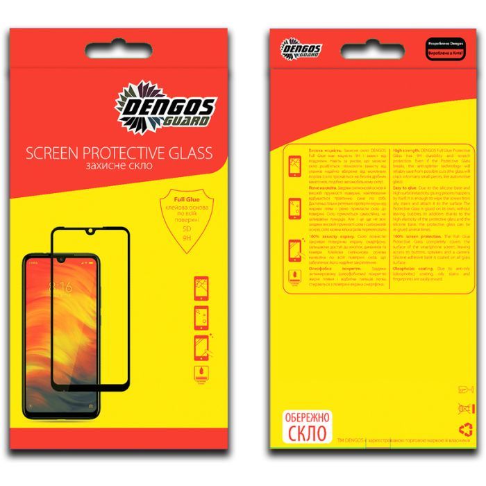 Стекло защитное Dengos SuperD для IPhone 13 Pro Max (black) (TGFG-SD-06) изображение 3