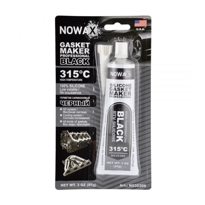 Герметик автомобильный NOWAX 85г +315С (NX35309)