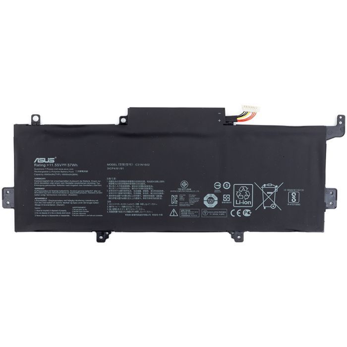 Аккумулятор для ноутбука PowerPlant ASUS Zenbook UX330UA (C31N1602) 11.55V 4935mAh (NB431489)