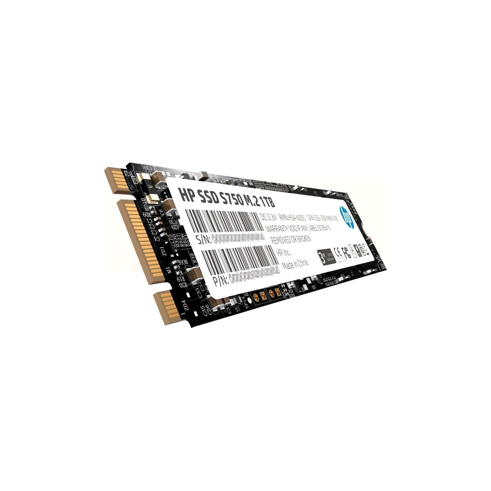 Накопитель SSD M.2 2280 1TB S750 HP (16L57AA) изображение 2