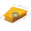 Воздушный фильтр для автомобиля UFI 30.557.00