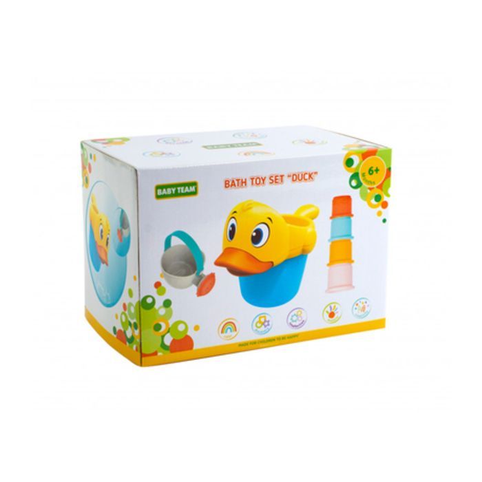 Игрушка для ванной Baby Team Уточка (9026) изображение 3