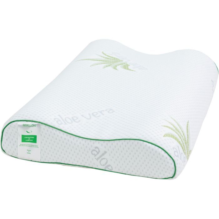 Подушка MirSon ортопедическая №6038 Green nature Dorotea Aero 58х40х10.5 (2200003261615)