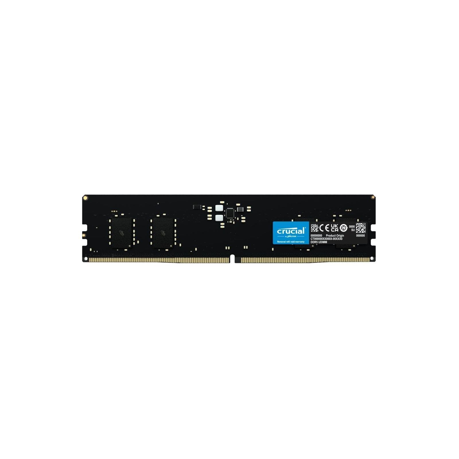 ᐈ Купить модуль памяти для компьютера Micron DDR5 16GB 4800 MHz