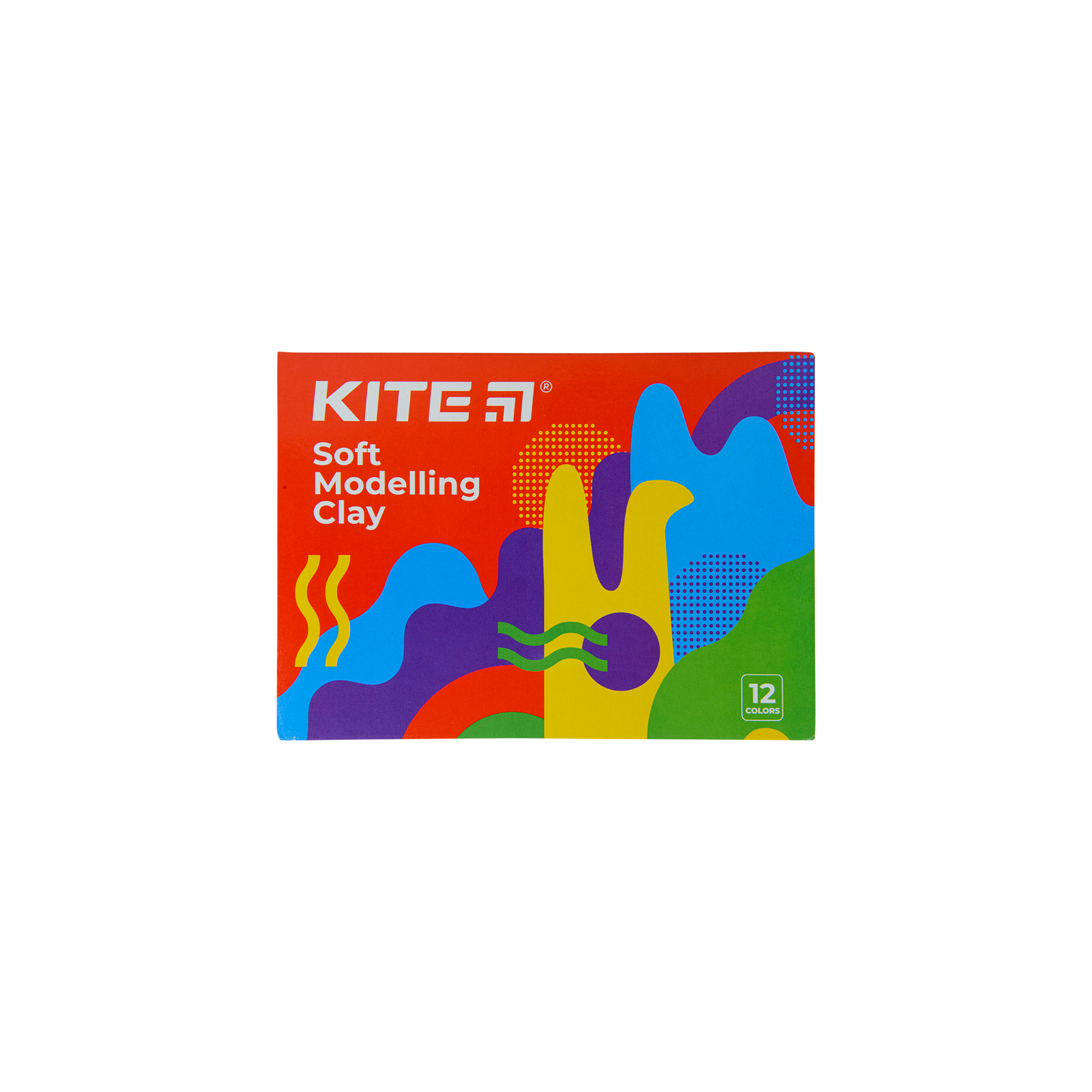 Пластилин Kite Fantasy восковой 12 цветов, 240 г (K22-1086-2)