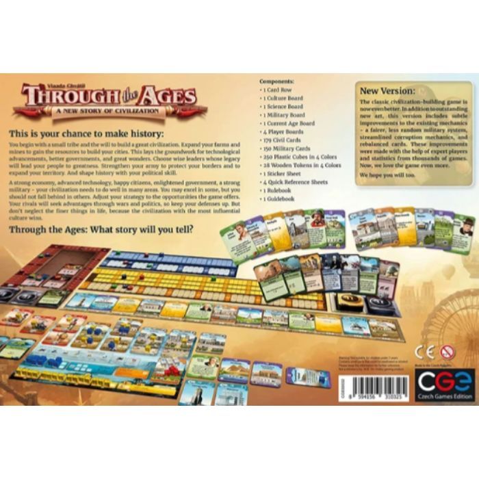 Настільна гра Czech Games Edition Through the Ages: A New Story of Civilization, англійська (8594156310325) зображення 3
