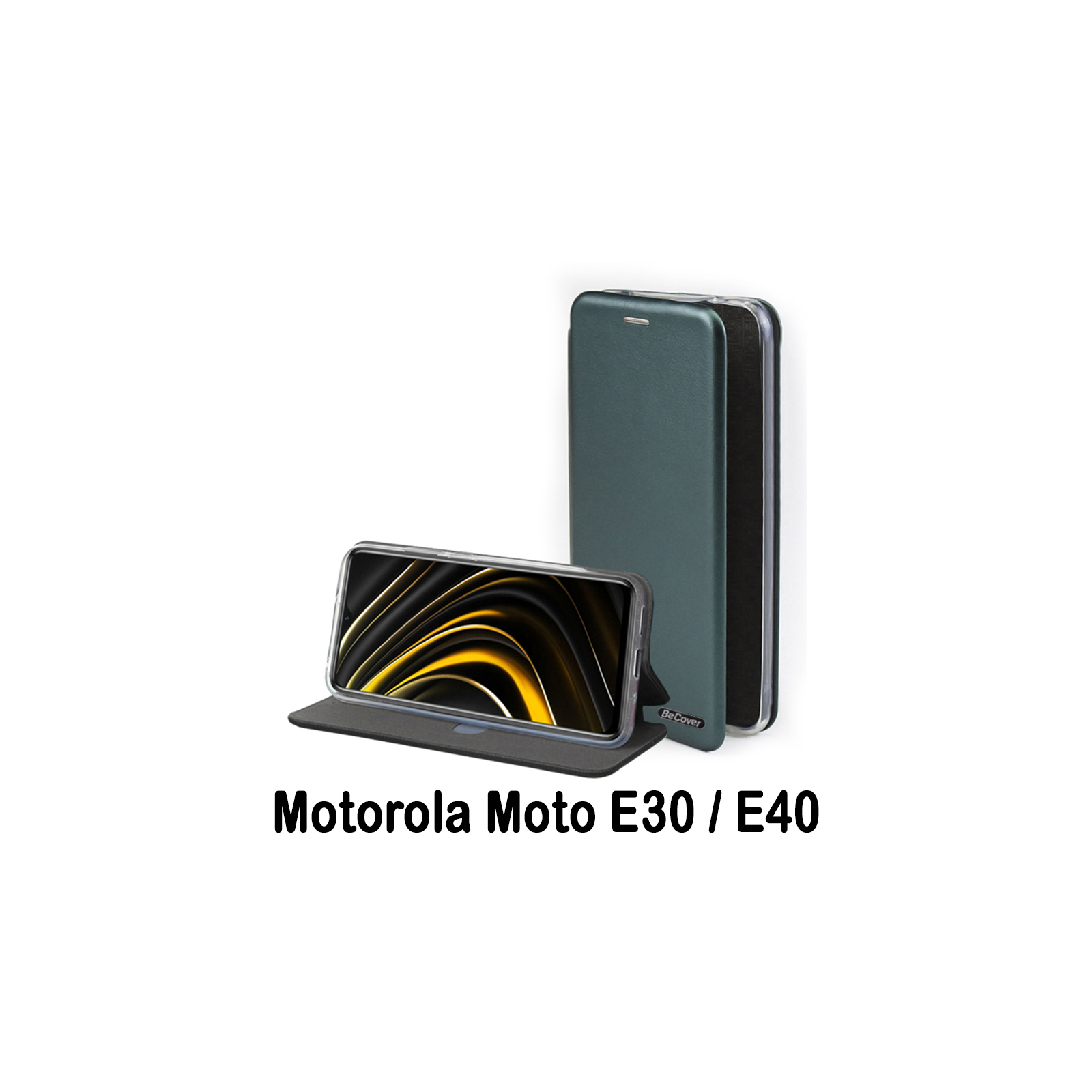 Чехол для мобильного телефона BeCover Exclusive Motorola Moto E30 / E40 Dark Green (707907)