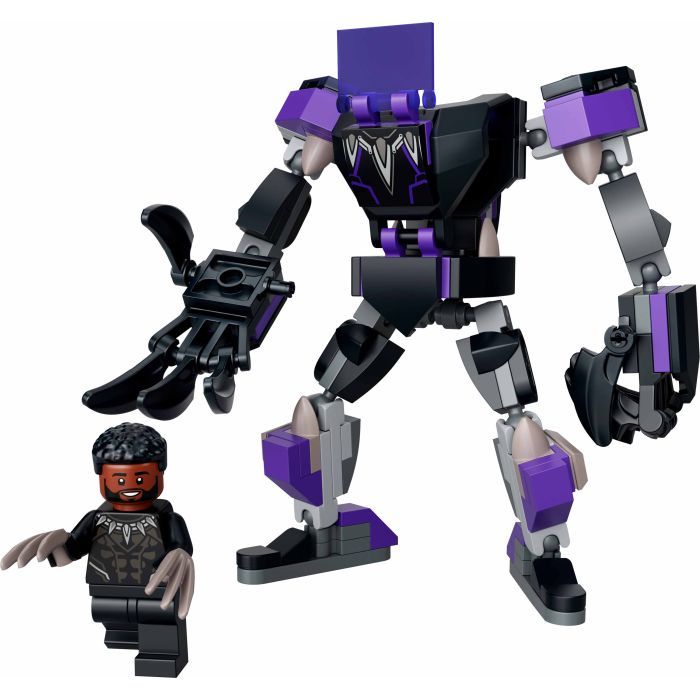Конструктор LEGO Super Heroes Marvel Чорна Пантера: робот 125 деталей (76204) зображення 2