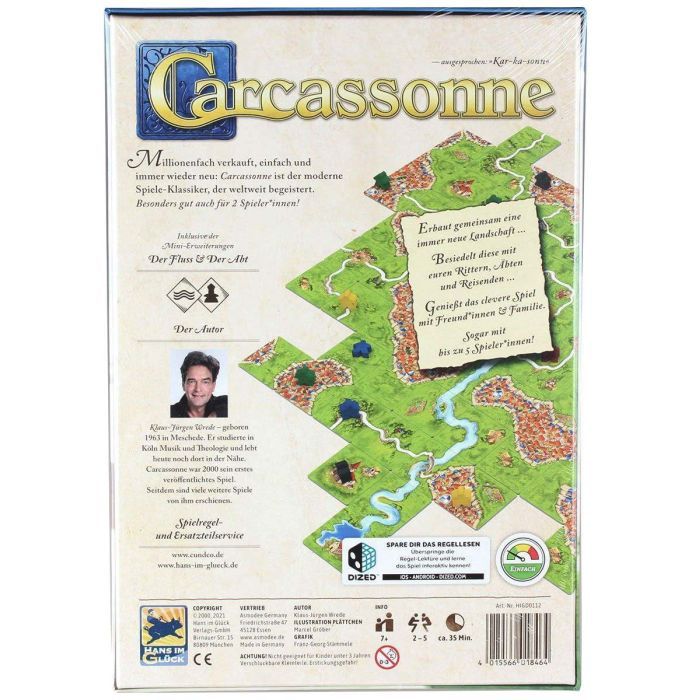 Настольная игра Feelindigo Каркассон 3.0 Река и Аббат (Carcassonne 3.0, Украинский) (FI22045) изображение 8