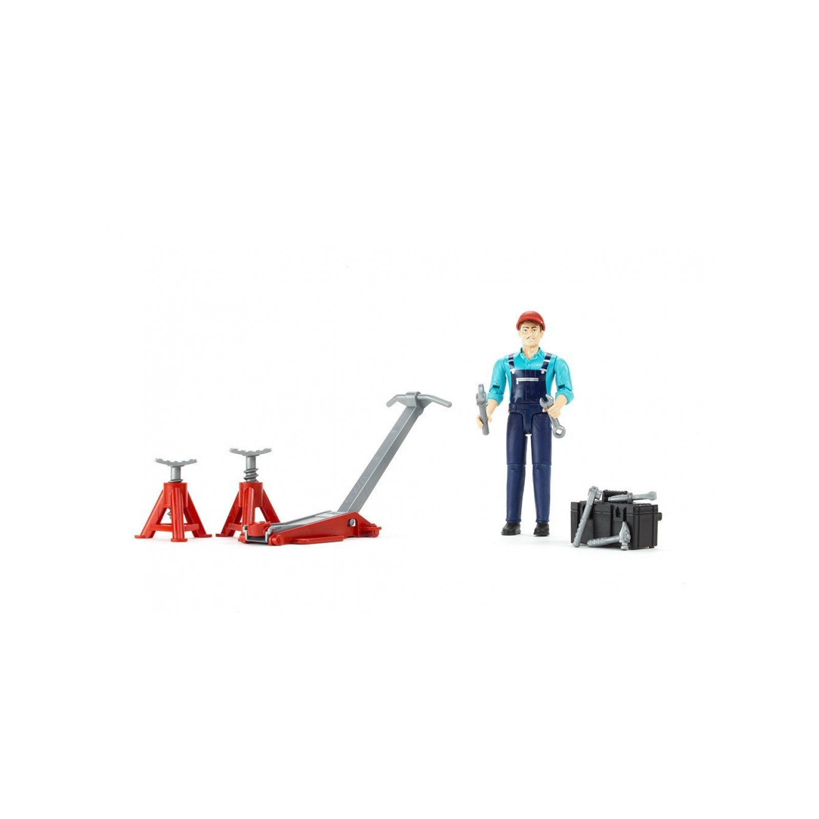 Фігурка Bruder фігурка автомеханіка з інструментами (62100) зображення 2