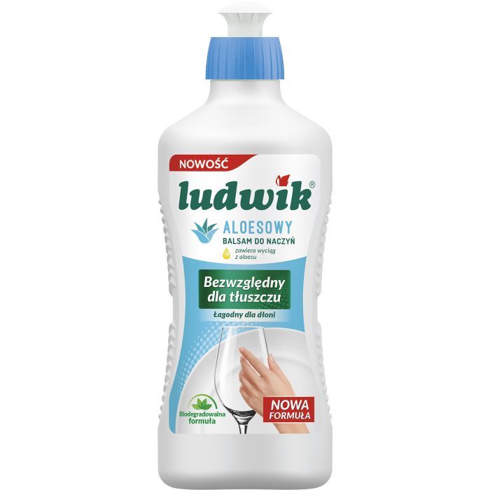 Средство для ручного мытья посуды Ludwik Алоэ 450 г (5900498028164)