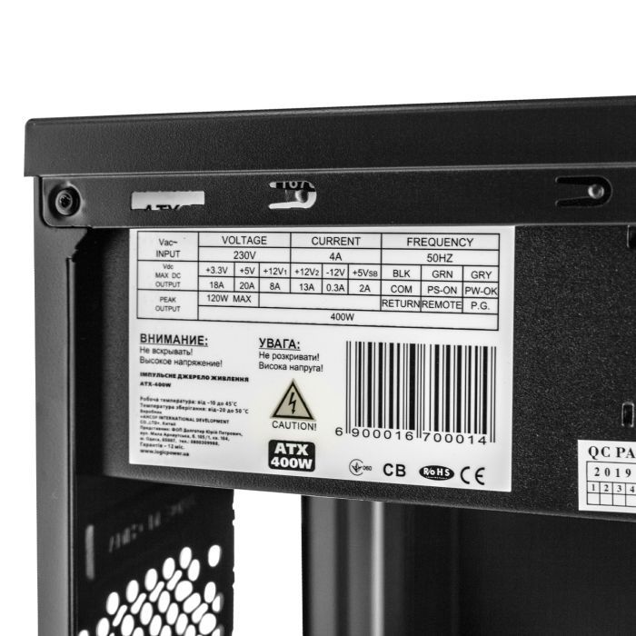 Корпус LogicPower Everest 6116 - 400w изображение 5