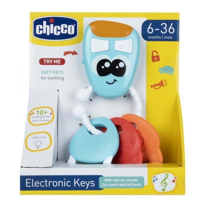 Прорезыватель Chicco погремушка Электронные ключи (11163.00) изображение 3