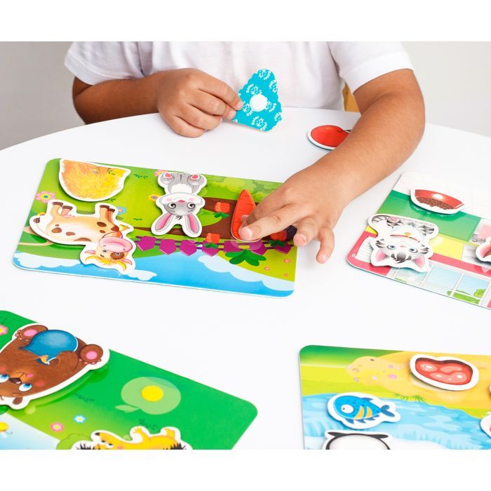 Развивающая игрушка Vladi Toys Игра с липучками Кто что ест? (укр) (VT1302-27) изображение 3