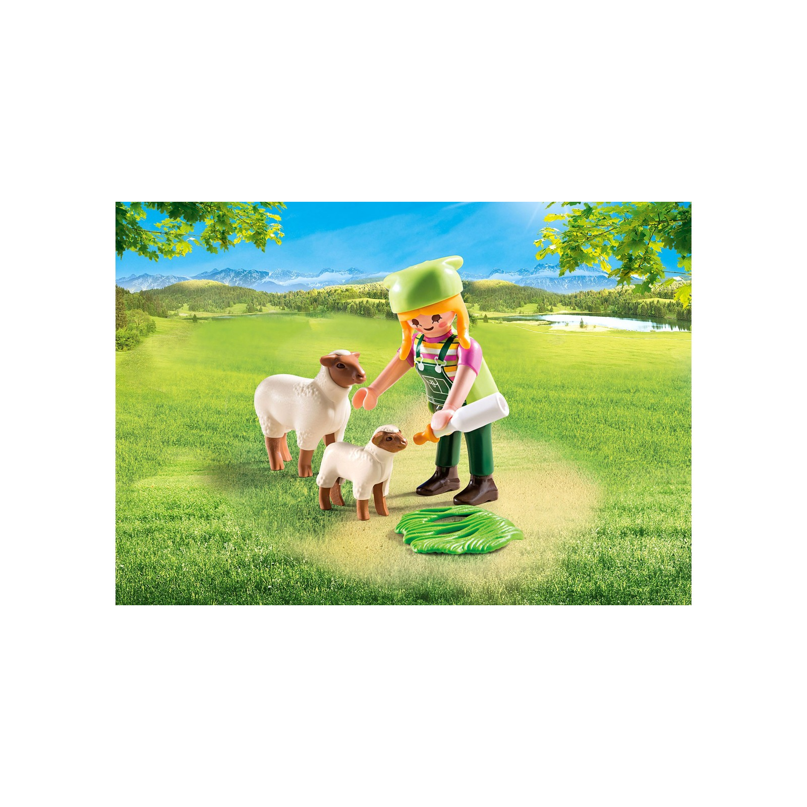 Конструктор Playmobil Special plus Фермер с овечками (9356) изображение 2