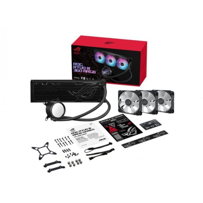 Система жидкостного охлаждения ASUS ROG Ryuo III 360 ARGB (90RC00I1-M0UAY0) изображение 7