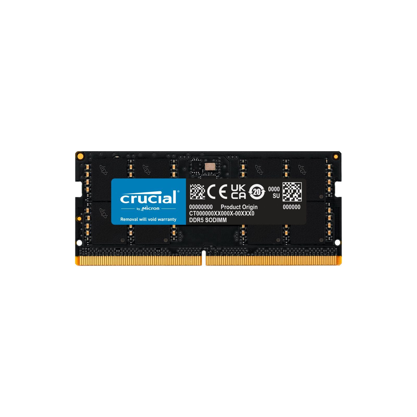 ᐈ Купить модуль памяти для ноутбука Micron SoDIMM DDR5 32GB 4800