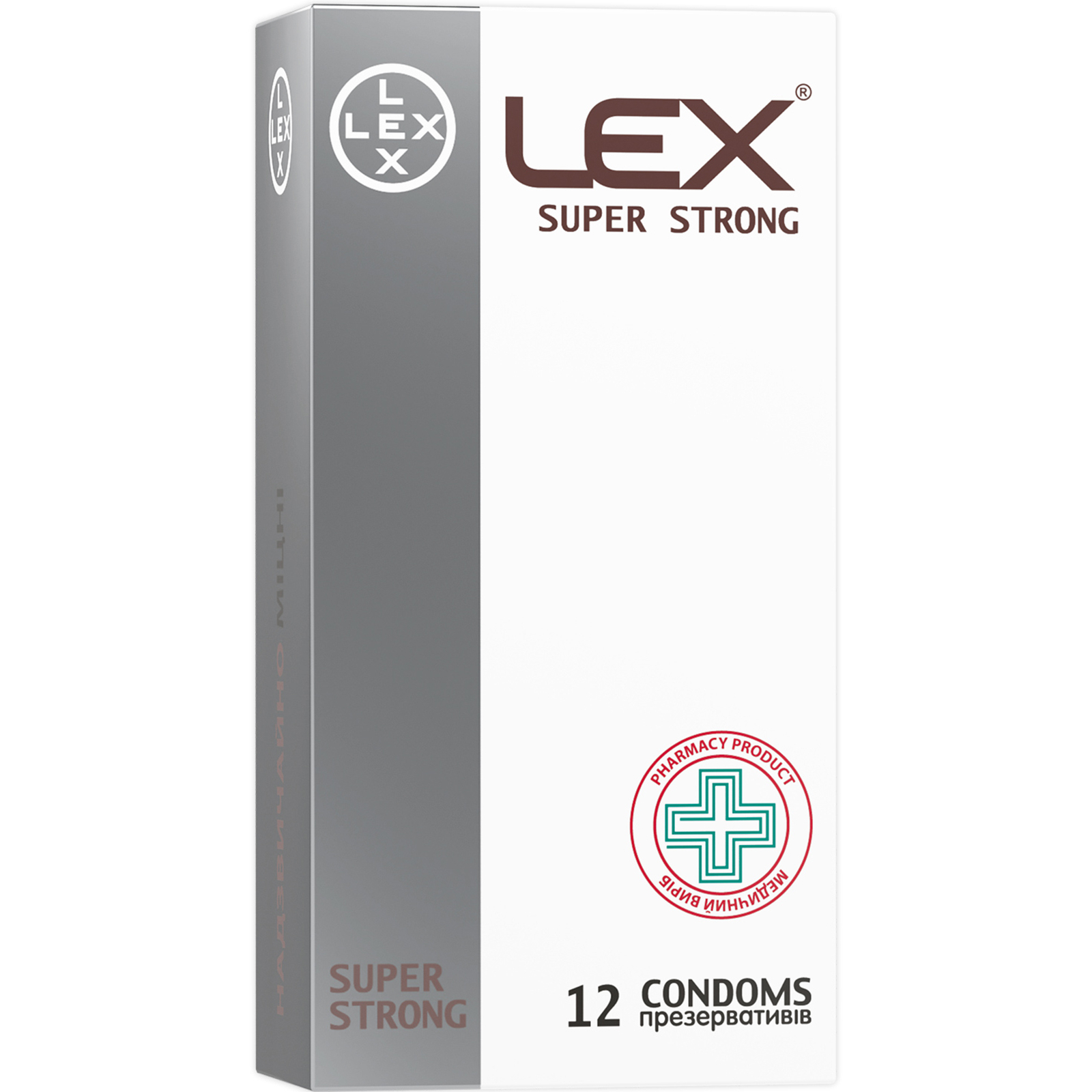 Презервативи Lex Condoms Super Strong 12 шт. (4820144771972)