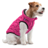 Курточка для животных Collar AiryVest UNI двусторонняя S 38 розовато-черная (2534) изображение 5