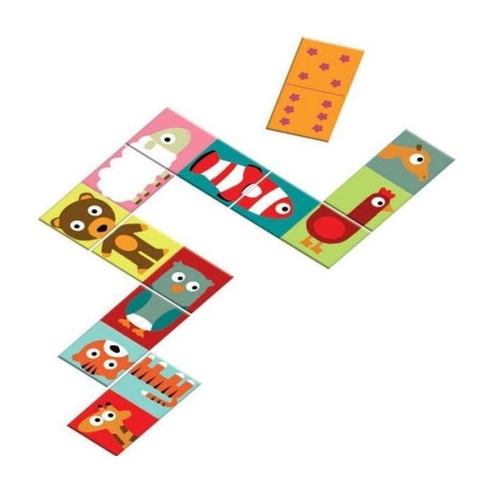 Настольная игра Djeco Детское домино. Составь животное (DJ08165) изображение 2
