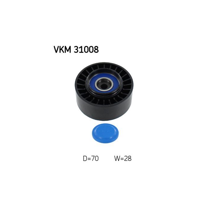 Ролик натяжителя ремня SKF VKM 31008